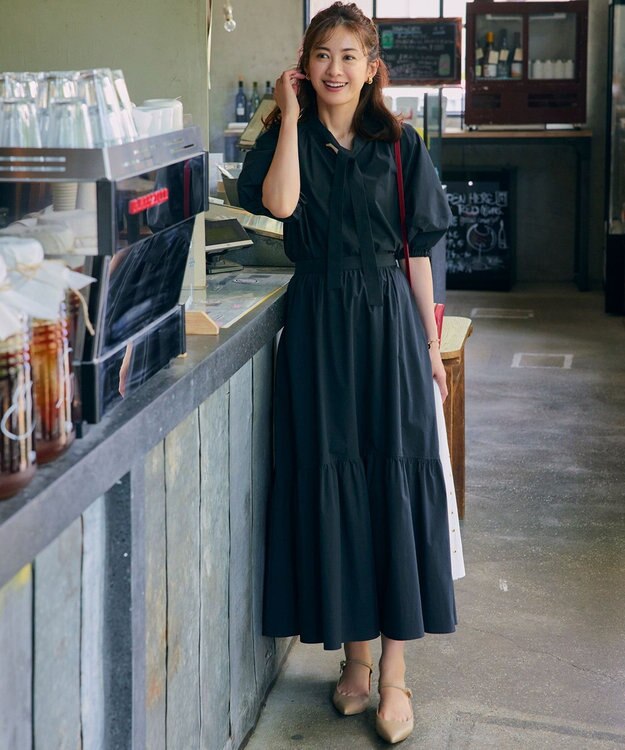 23区 【CLASSY.6月号掲載】ラインアーチ イヤリング ゴールド系