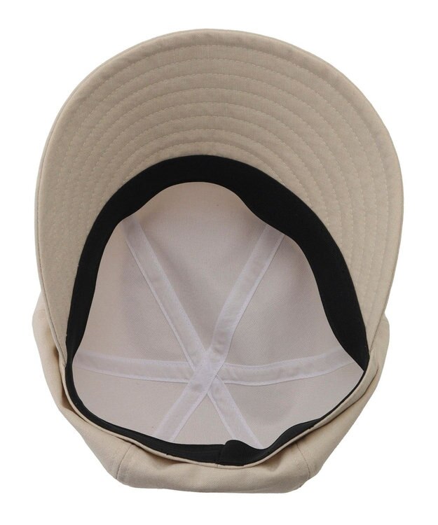 MOONBAT 【日本製/サイズ調整】フルラ (FURLA) ロゴリボンキャスケット ベージュ