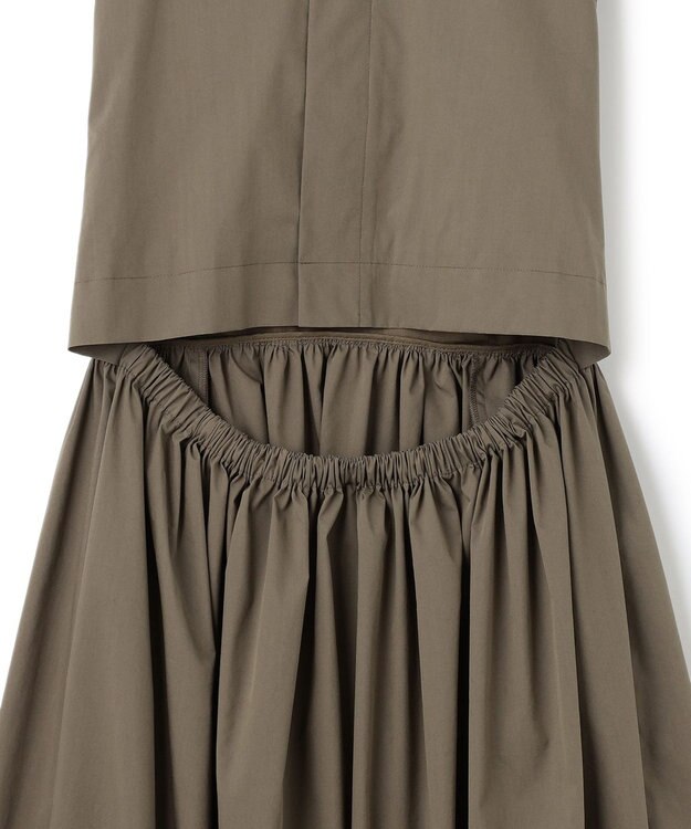 BEIGE，  HYDRANGEA / フレアワンピース Mocha