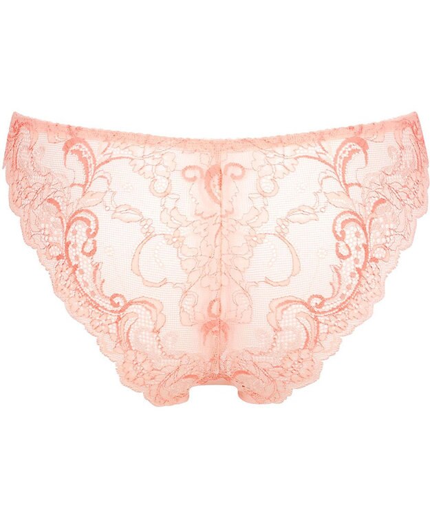 Wing Wing Lesiage　【2820シリーズ】　Ｔバックショーツ　PB2820・PB2821とペア　はきこみ丈あさめ　ウイング／ワコール　PF2822 オレンジ