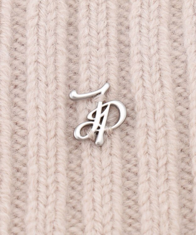 J.PRESS LADIES 【洗える】EIGER CORD ALAN ニットキャップ ベージュ系