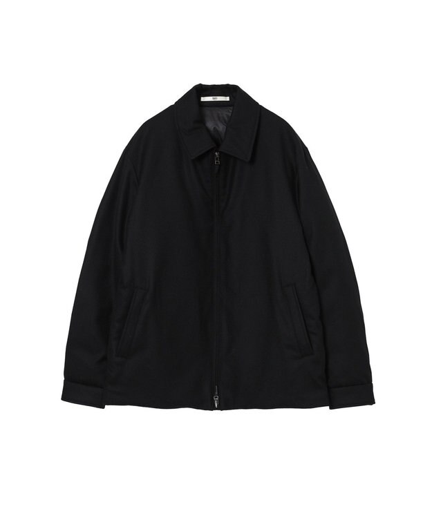 DAKS フラノステンカラーダウンジャケット ブラック