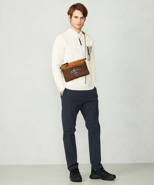 JOSEPH ABBOUD MOUNTAIN 【UNISEX】コーデュラコットン プルオーバー ホワイト系