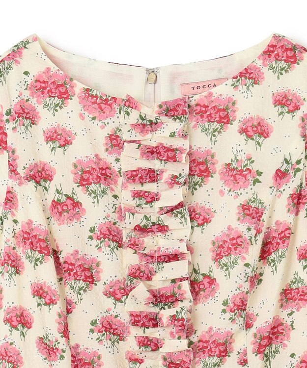 TOCCA 【洗える】FLOWER BUD ドレス ピンク系5