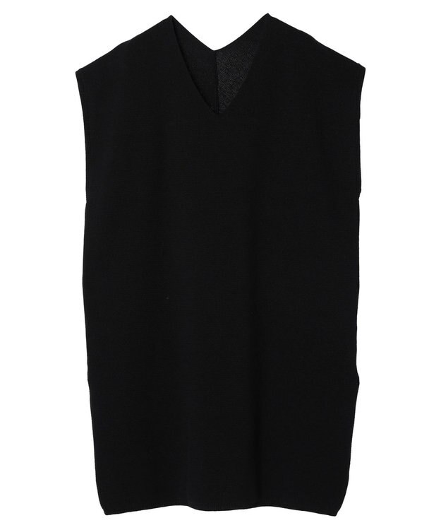 CRAFT STANDARD BOUTIQUE ジレニットワンピース Black