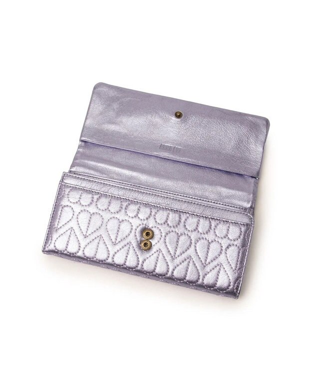 ANNA SUI ドリーミー かぶせ長財布 パープル
