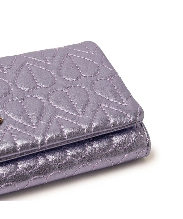 ANNA SUI ドリーミー かぶせ長財布 パープル