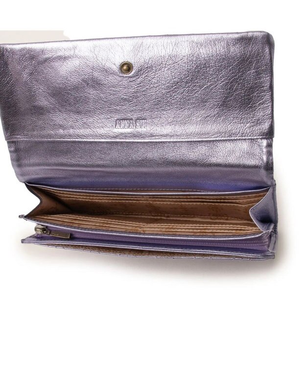 ANNA SUI ドリーミー かぶせ長財布 パープル