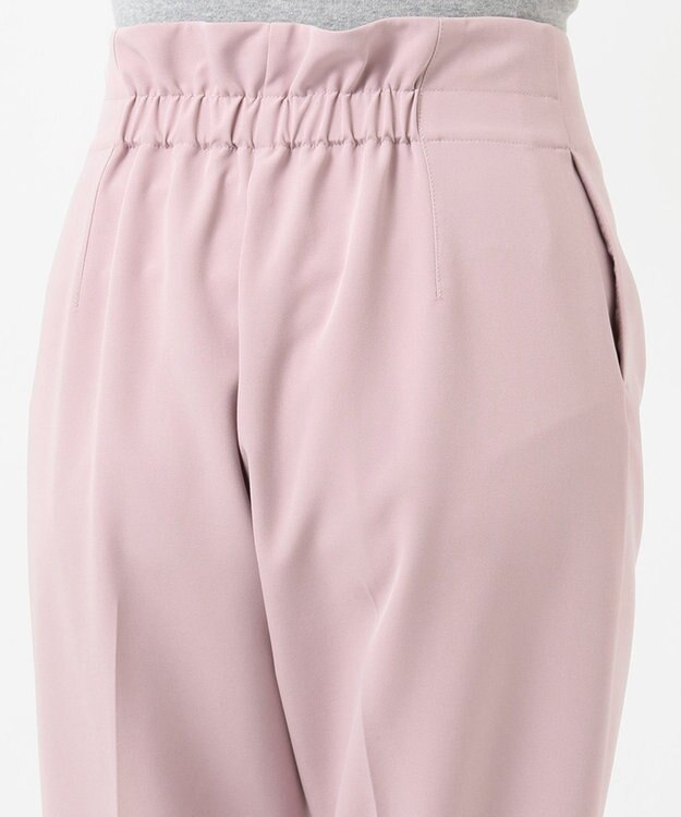 ANY SIS ハイウエストテーパード パンツ ライラック系