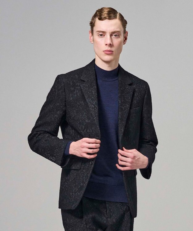 JOSEPH HOMME 【HIGH GRADE LINE】オリエンタルジャガード　ジャケット ブラック系