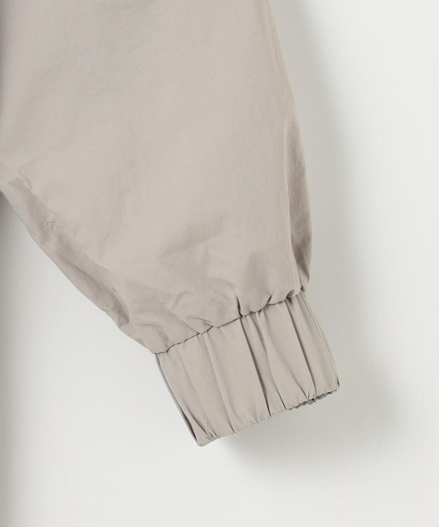 ANY フーデットレインコート ライトグレー