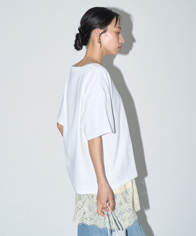 earth music&ecology 刺繍Tシャツ B