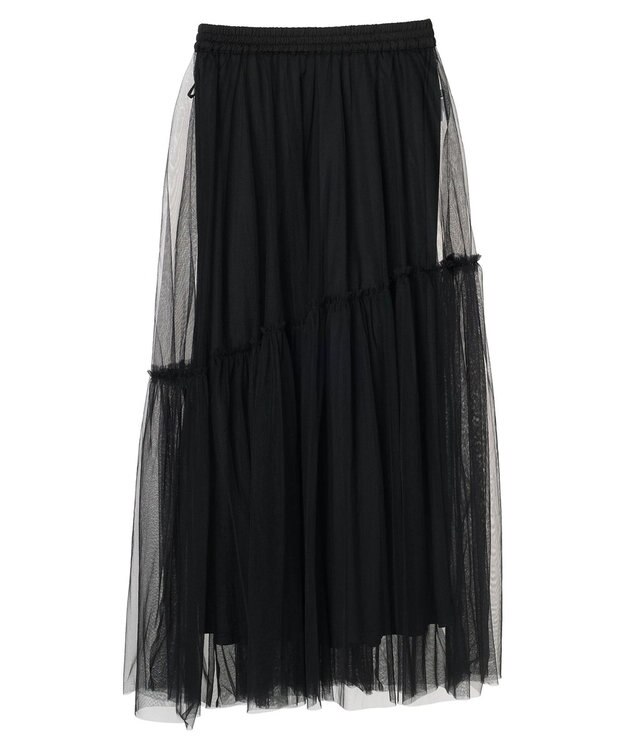 Green Parks ・ＥＬＥＮＣＡＲＥ　ＤＵＥ　２ｗａｙチュールキリカエスカート Black