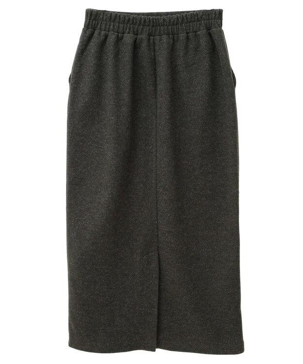 Green Parks 圧縮ポンチＩラインスカート Dark Green