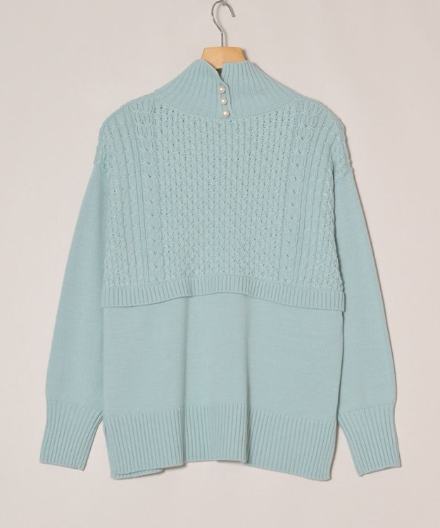 ONWARD Reuse Park 【組曲】ニット秋冬 ブルー