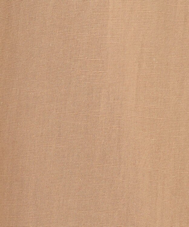 J.PRESS YORK STREET 【WOMEN】ワンウォッシュリネンコットン ワイドパンツ ベージュ系