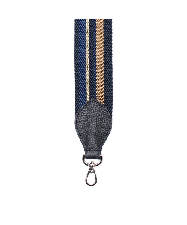 A.D.M.J. 【別売り】イタリアンテープショルダーストラップ(レギュラー/107cm) NAVY