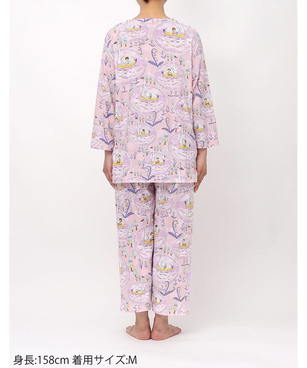 tsumori chisato SLEEP ツモリチサト パジャマ 長袖 長ズボン 綿100%パイル(本体) レディース UDX204 /ワコール ピンク