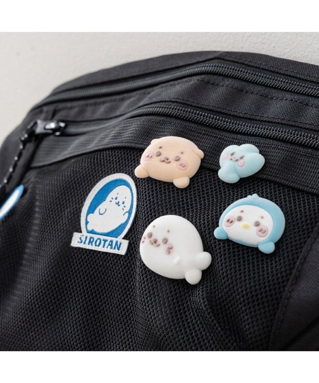 Mother garden しろたん フロッキーピンズコレクション 【単品】 単品1個 （デザインは選べません）