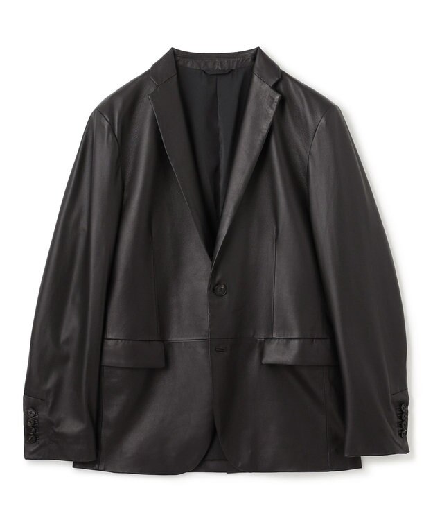 JOSEPH HOMME ライトラムナッパレザー　ジャケット ブラック系