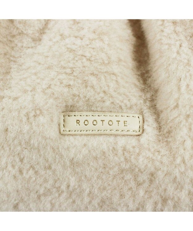 ROOTOTE 1342【ふわふわボア】SC.ベビールー.ダンプリング-A 04：ミルク