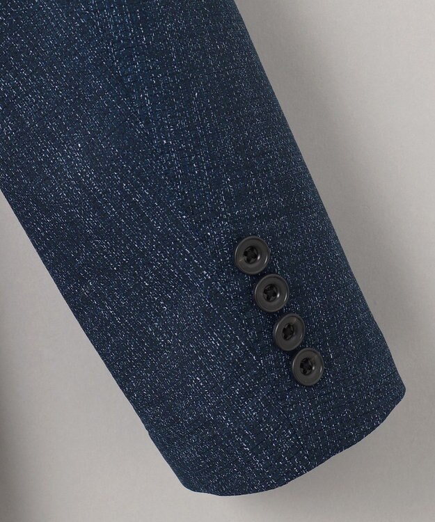 GOTAIRIKU 圧倒的清涼感・８つの機能美【接触冷感/通気性/軽量/撥水…等】クールドッツ セットアップジャケット（24年モデル） ネイビー系8