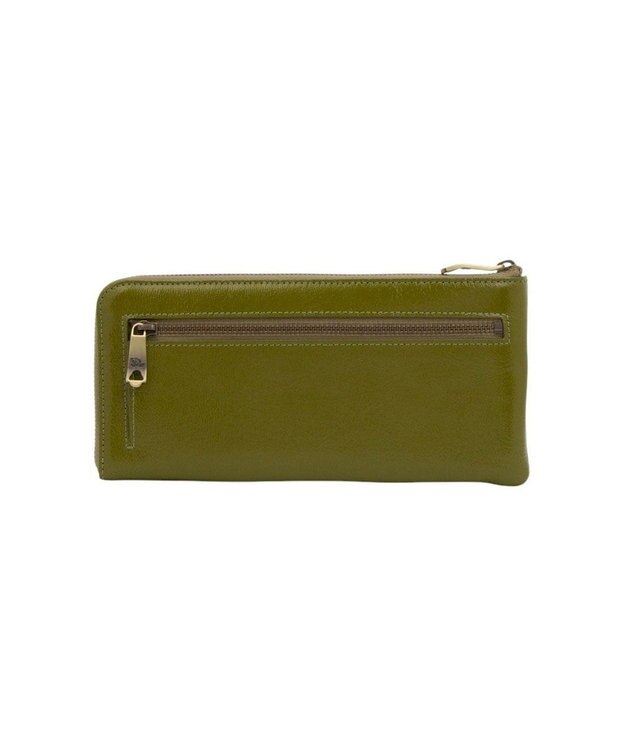 ANNA SUI マチルダ 薄マチ長財布 カーキ