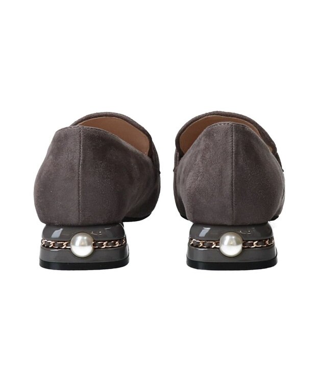 Bridget Birkin 【Bridget Birkin】パールヒールビジューバックルローファー グレースウェード