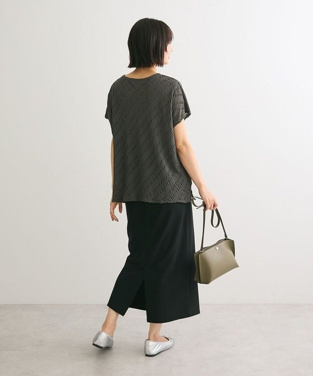 Green Parks ・ｆｕｒｒｙｒａｔｅバイヤスシャーリングプルオーバー Charcoal Gray