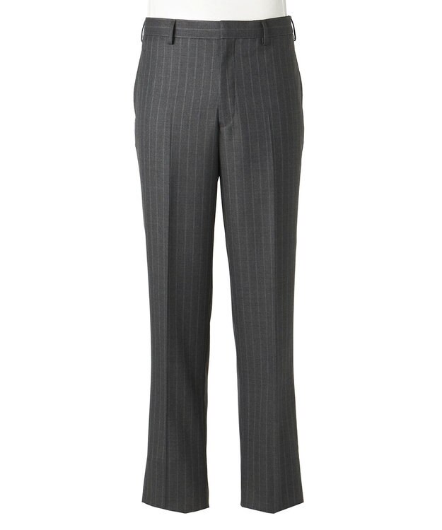 J.PRESS MEN 【WEB・一部店舗限定】インテリジェントストライプ スーツ / 総裏 グレー系2