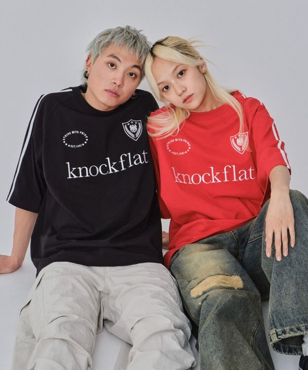 WEGO 【ユニセックス着用ITEM/MLサイズ展開】ヘビーウェイトゲームロゴBIG　T（SS） レッド