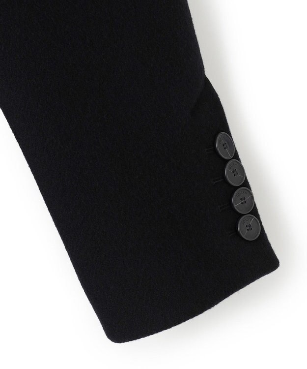 JOSEPH ウールコート　シングルブレストコート Black