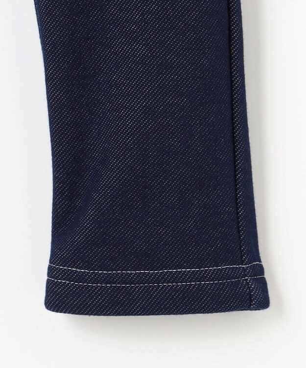 組曲 KIDS 【80-100㎝】裏起毛あったか パンツ ネイビー系