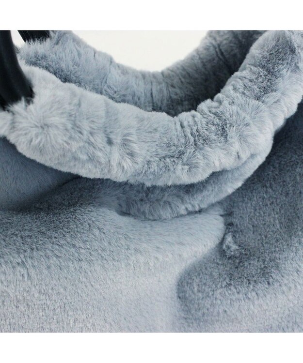 ROOTOTE 1261【ふわふわ素材】LT.デリ.ファーパフート-A 02：サックス