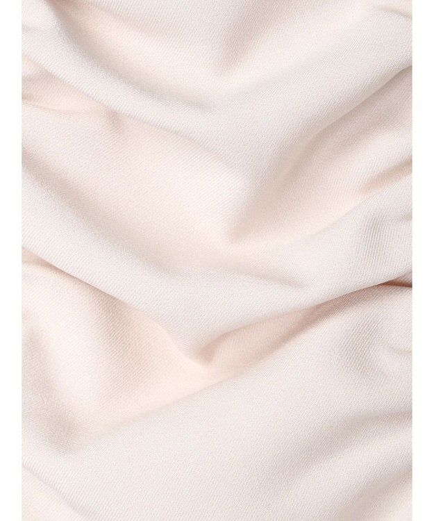 YECCA VECCA シャーリングロングナロースカート Light Beige