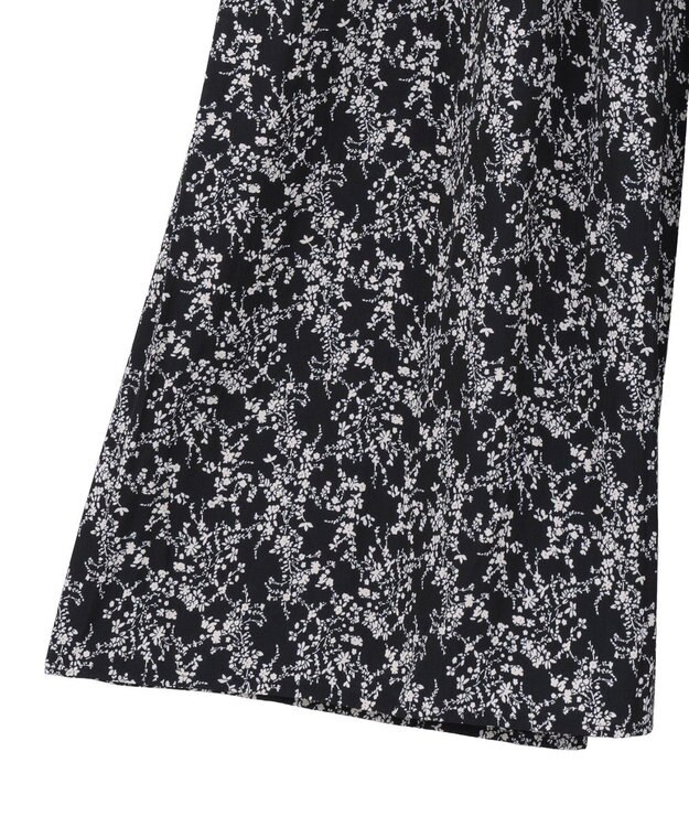 earth music&ecology マットサテンスカーチョ Flower