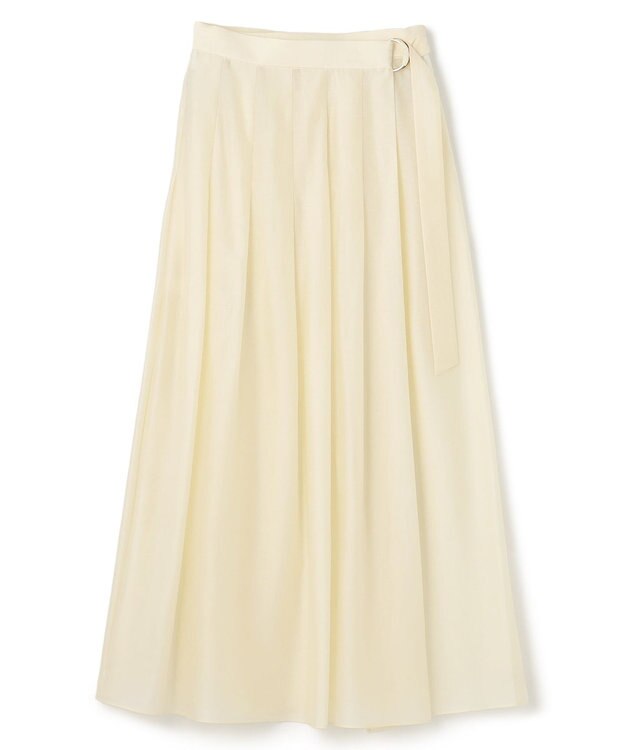 BEIGE， 【洗える】CARINATA / ウエストタックラップスカート Meringue