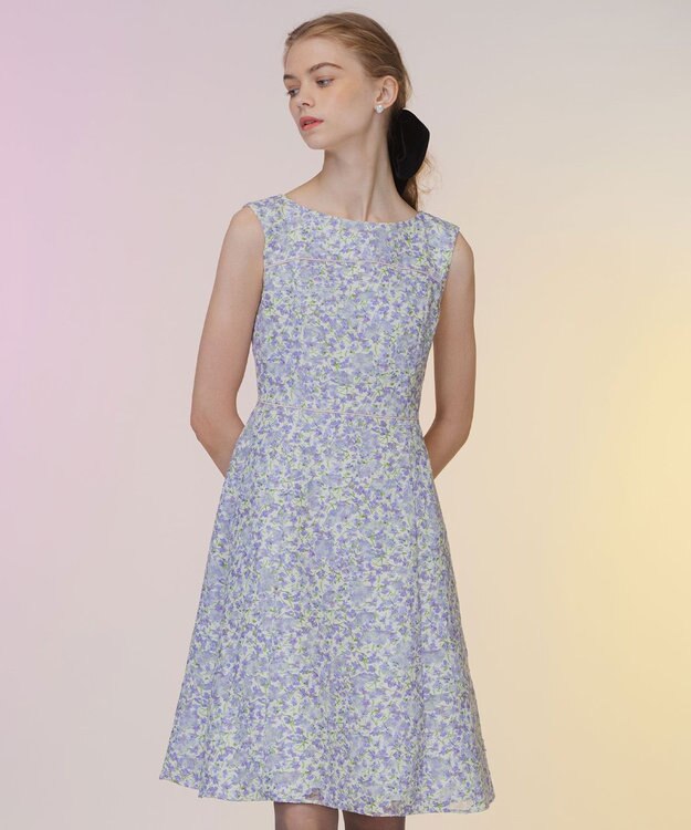 TOCCA 【洗える！】FLEURETTE ドレス ライラック系5