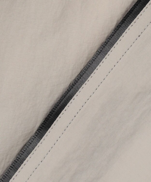 ANY フーデットレインコート ライトグレー