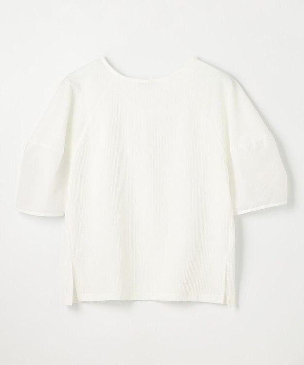 ANY L 【洗濯機可】サッカーランタンスリーブプルオーバー オフ