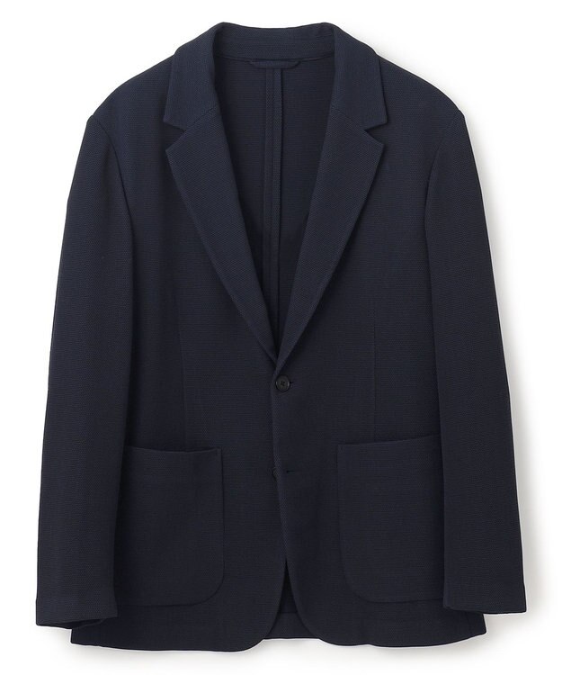 JOSEPH HOMME ソフトタックジャージー　ジャケット ネイビー系