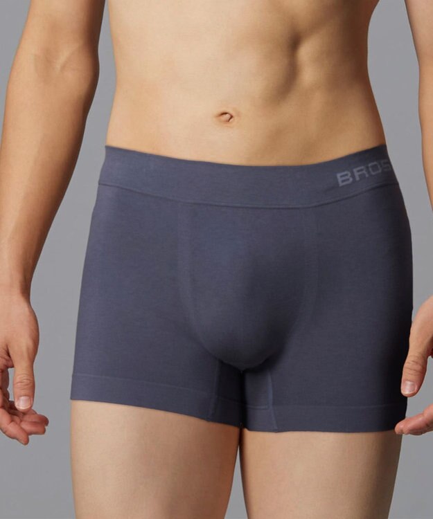 WACOAL MEN ボクサーパンツ 【Everyday Boxer】 綿混(本体) 立体成型 ここちよいフィット感 前閉じ 下着 メンズ GT3590 /ブロス バイ ワコールメン グレー