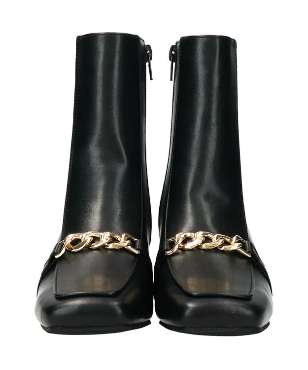 Bridget Birkin 【Bridget Birkin】アクセサリーチェーンショートブーツ ブラック