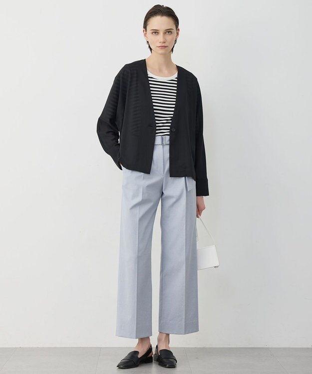 ICB 【先行予約】 ハイツイストドライメッシュ ノーカラージャケット ブラック