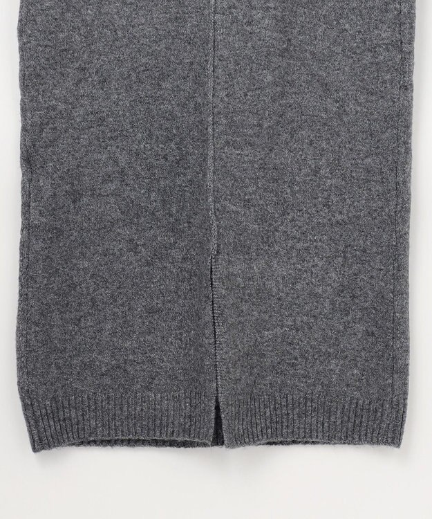 ANY フラッフィーニットワンピース チャコール