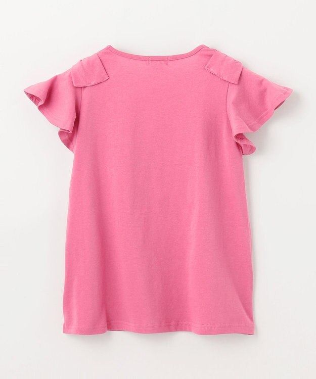 ANY KIDS パール リボン Tシャツ ピンク