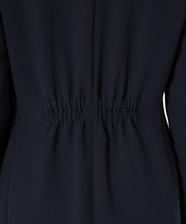 uncrave 【防しわ・洗濯機洗い可】ウォッシャブル ダブルクロス ワンピースコート（uncrave STANDARD） ネイビー