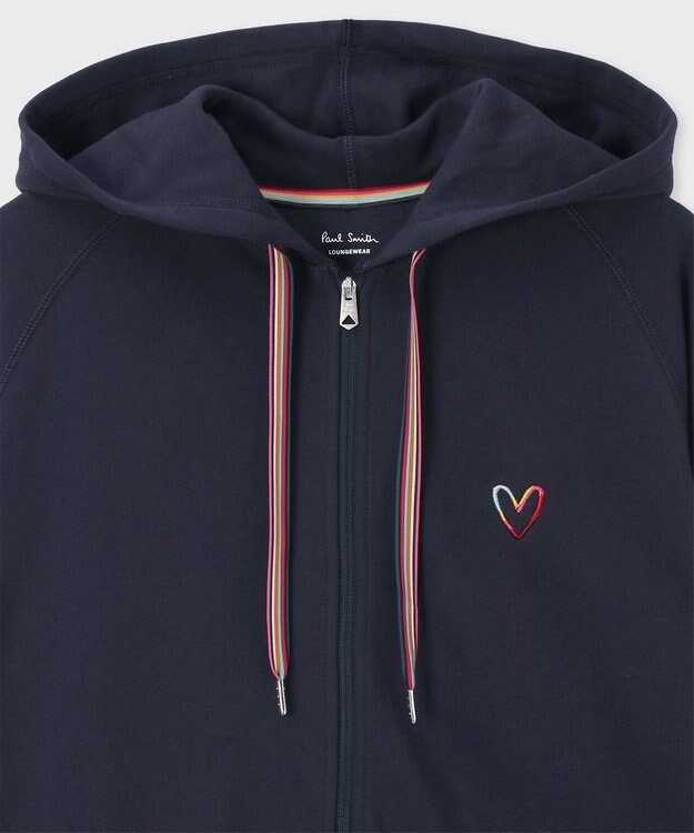 Paul Smith スワールハート フーデッドパーカ ネイビー