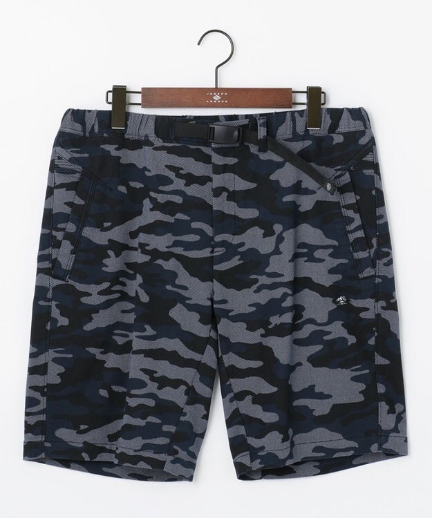 JOSEPH ABBOUD MOUNTAIN 【UNISEX】オーガニックコットンシャンブレーカモ ハーフパンツ ネイビー系5