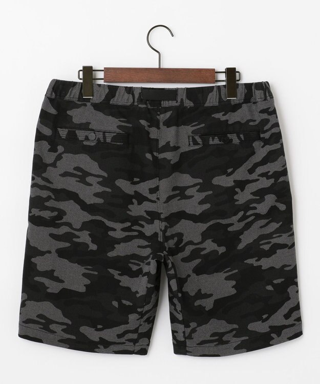 JOSEPH ABBOUD MOUNTAIN 【UNISEX】オーガニックコットンシャンブレーカモ ハーフパンツ ブラック系5